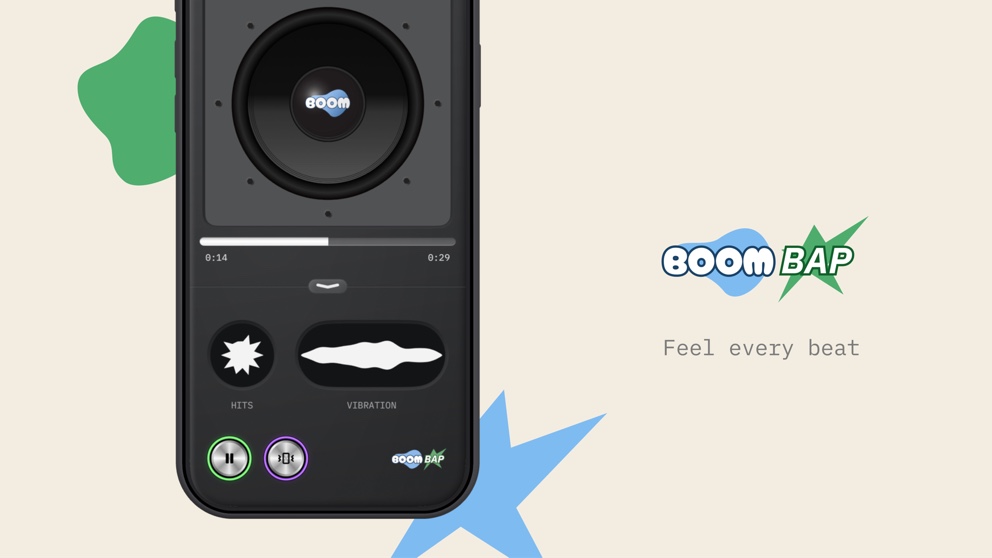 BoomBap: чувствуйте музыку через ваш телефон
