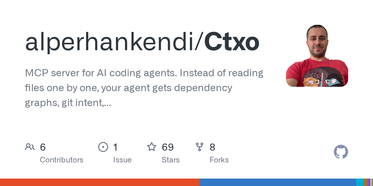 Ctxo: MCP сервер для AI-агентов программирования