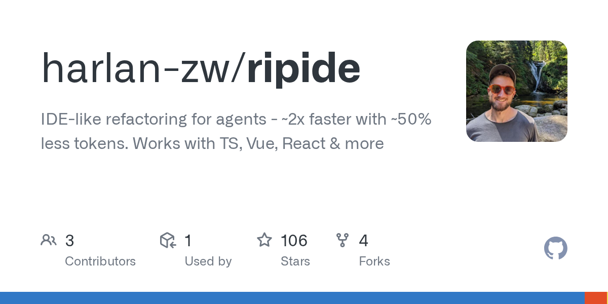 RipIDE: Ускорьте рефакторинг кода с меньшими затратами токенов