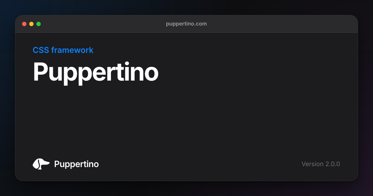 Puppertino Dachshund: новый фреймворк для веб-дизайна на Apple