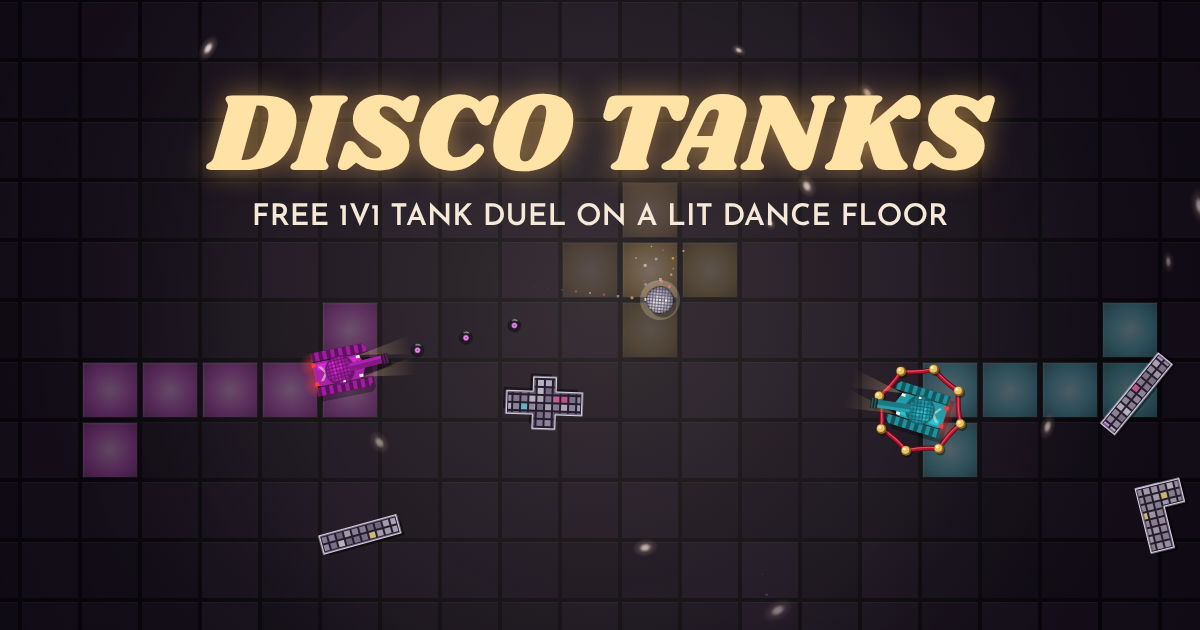 Disco Tanks: уникальный HTML-танковый дуэль на танцполе