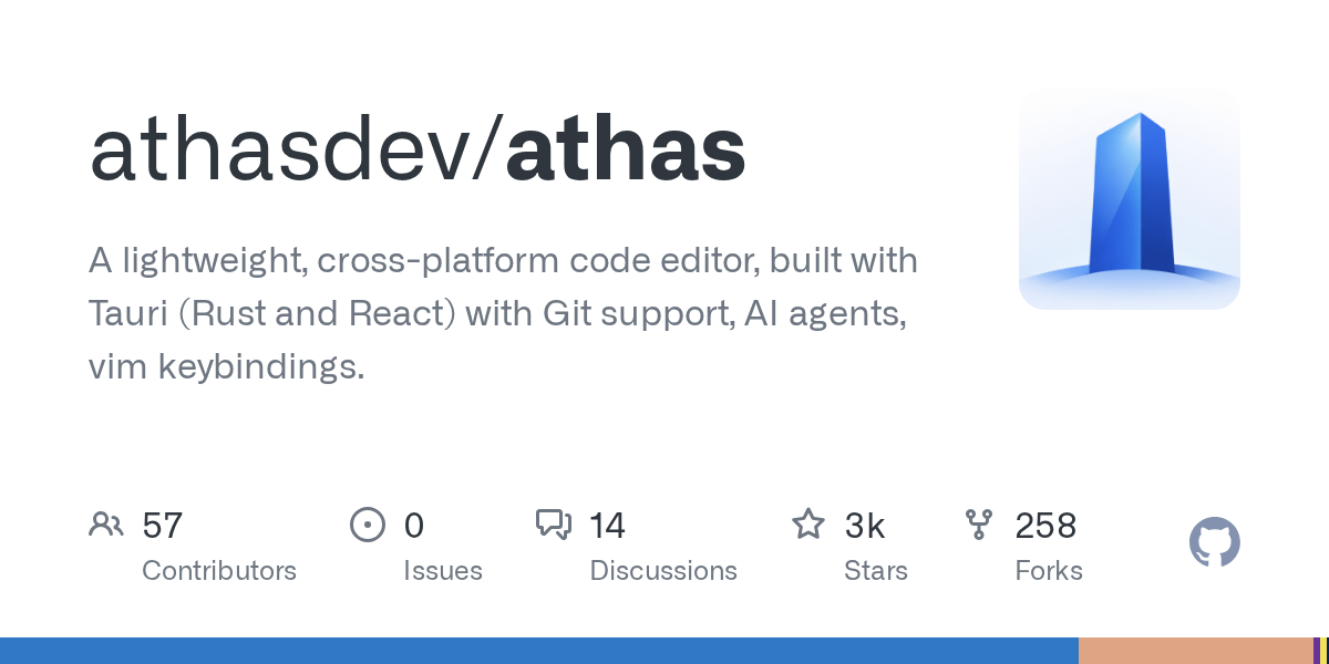 Athas: легкий кроссплатформенный редактор кода с поддержкой AI