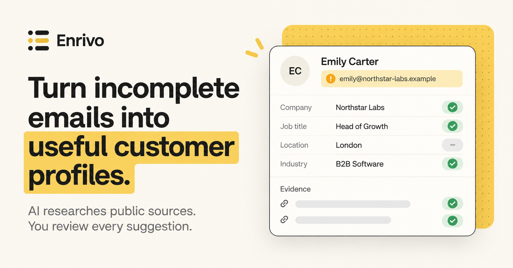 Enrivo: автоматизация поиска недостающих полей Mailchimp