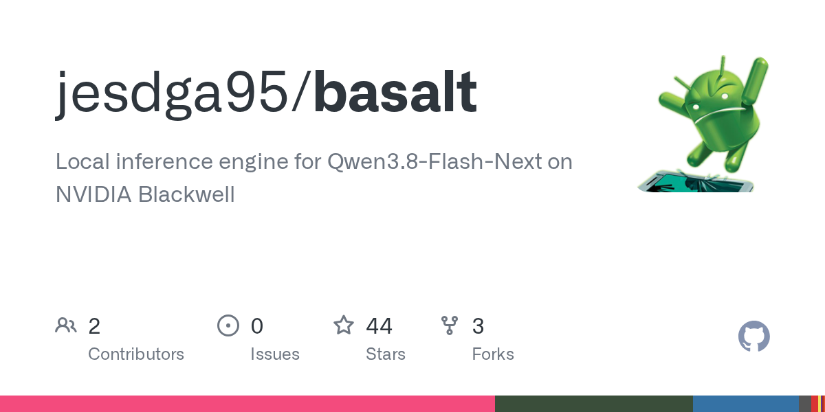 Basalt: Быстрый движок вывода Blackwell для Qwen 3.8 Flash Next