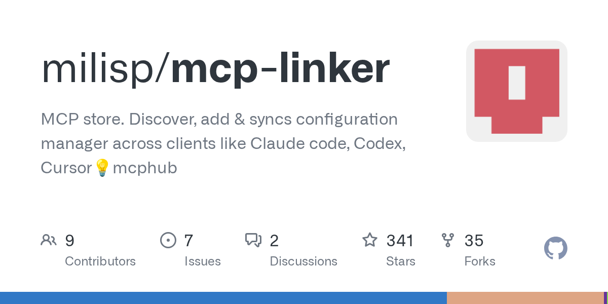 MCP Linker: Удобное управление конфигурациями для AI клиентов