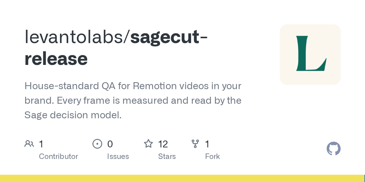 SageCut: Ускорение проверки видео на Remotion с помощью Claude
