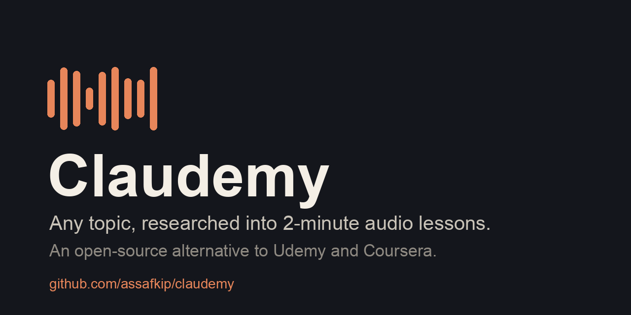 Как Claudemy создает аудиоуроки от экспертов
