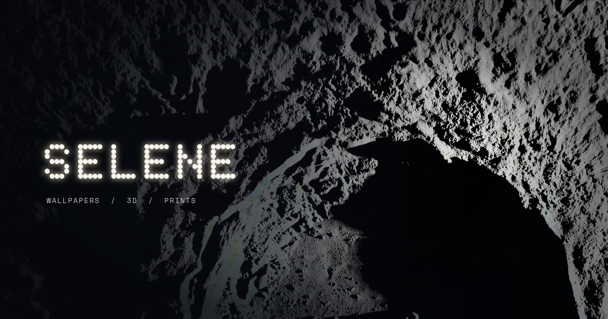 Selene: веб-движок для создания 3D-артов с поверхности Луны