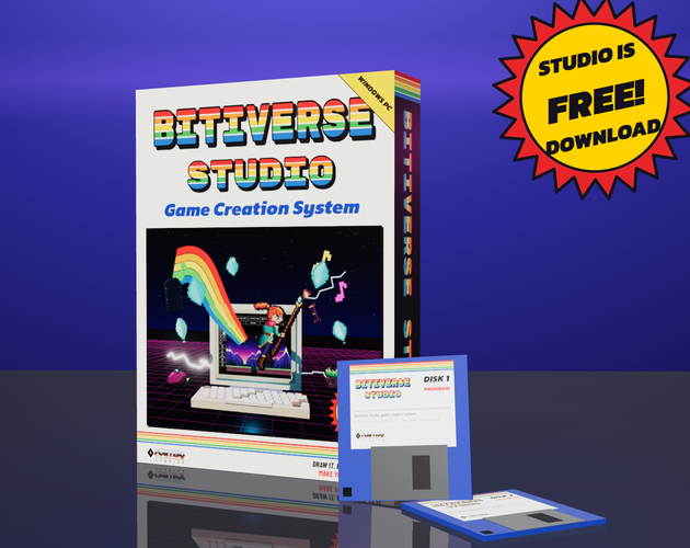 Bitiverse Studio: бесплатный конструктор игр для Windows