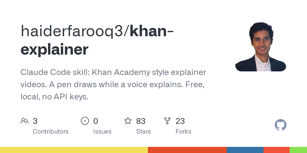 Khan Explainer: создание обучающих видео с помощью Claude Code