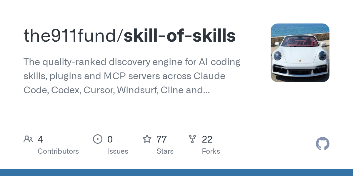 Обнаружение AI навыков с помощью Skill of Skills